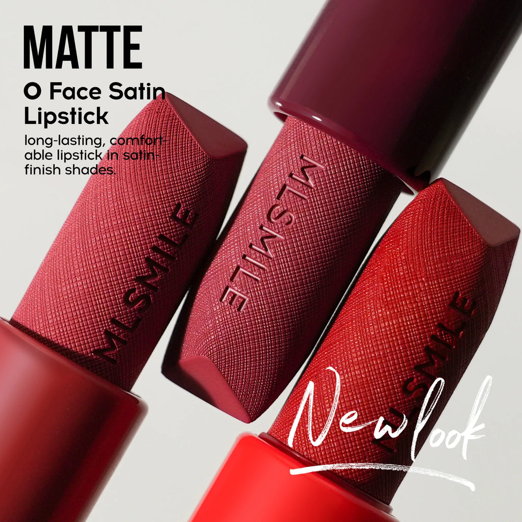 6 Color Embossed Matte Lipstick Easy to Apply