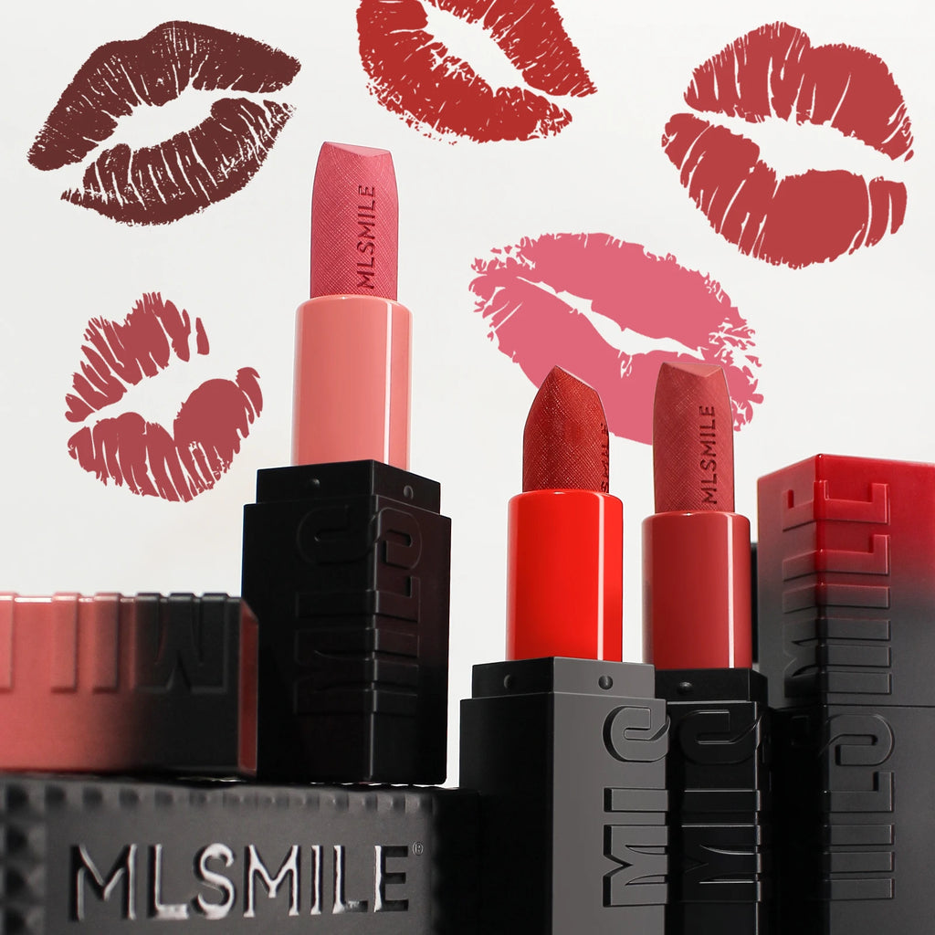 6 Color Embossed Matte Lipstick Easy to Apply