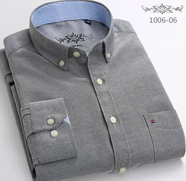 Men Oxford Cotton Shirt