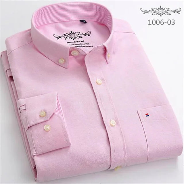Men Oxford Cotton Shirt