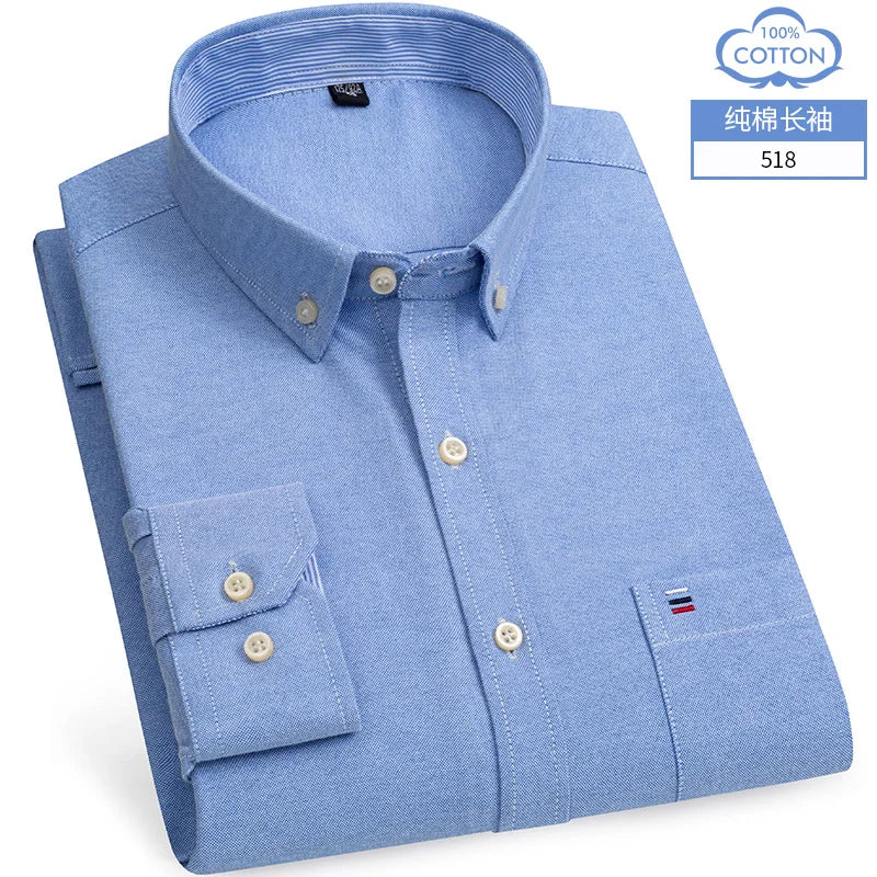 Men Oxford Cotton Shirt