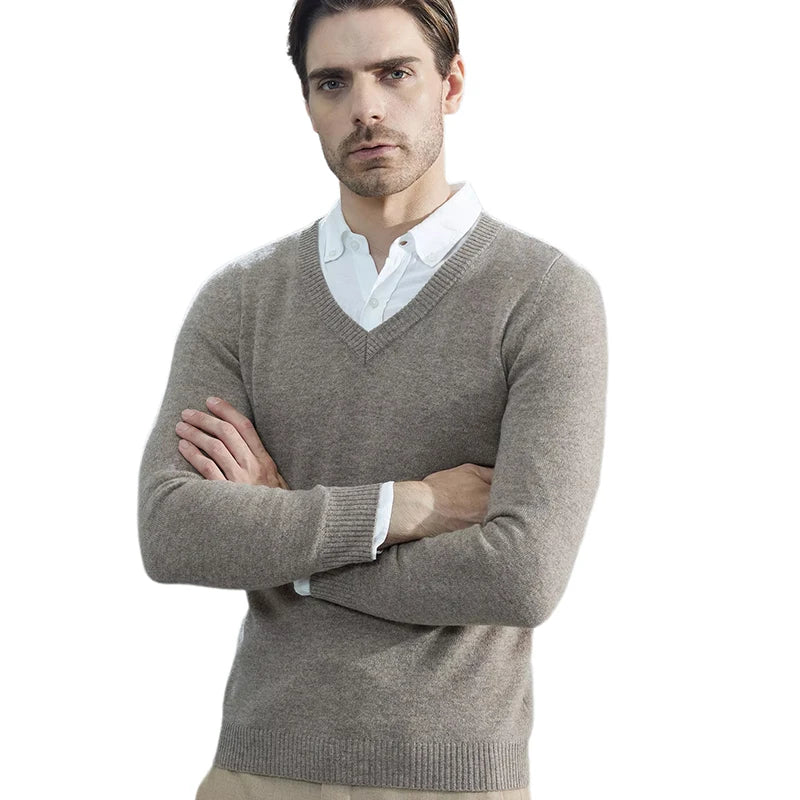 Men Cashmere Wool Sweater