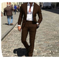 Men Slim Fit Suit