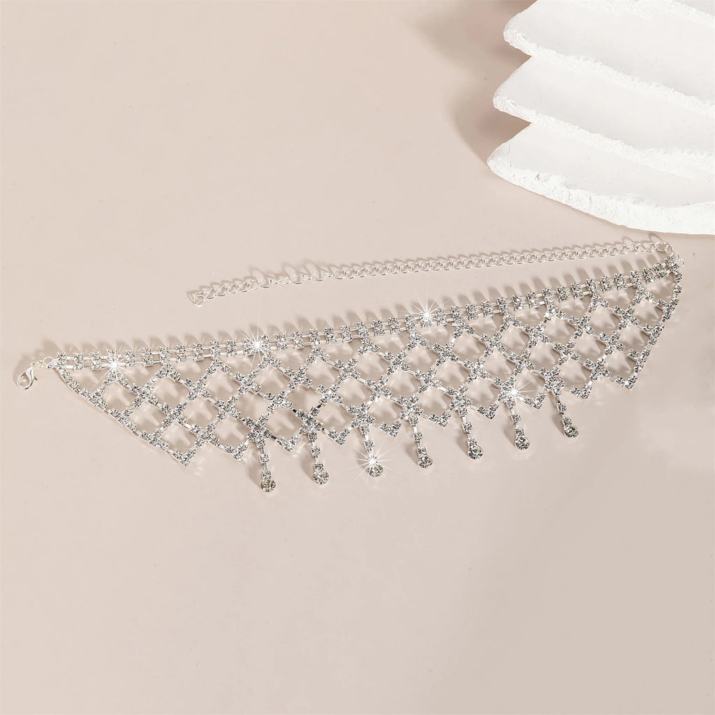 Luxury Crystal Choker Necklace
