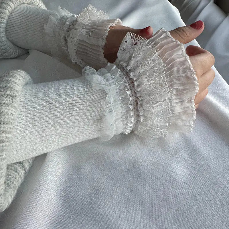 Women Lace Arm Cuffs