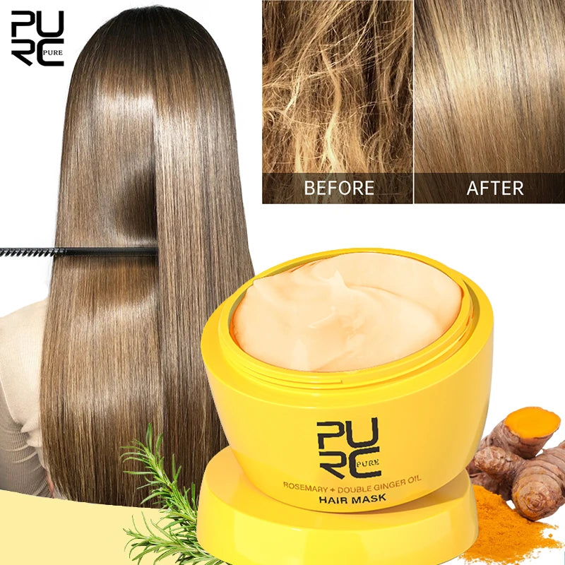 PURC Nourishing Hair Mask with Rosemary Oil and Ginger