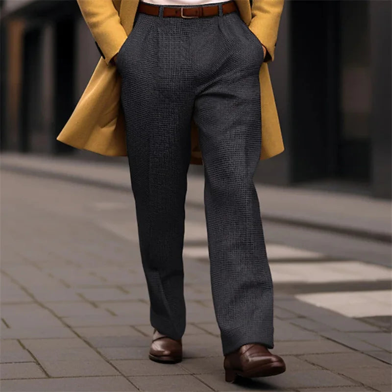 Men Business Casual Pants