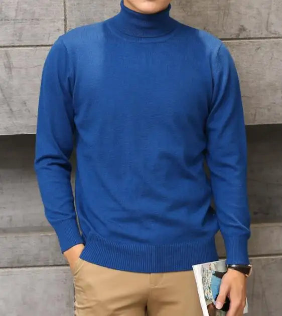 Men Cashmere Turtleneck Sweater