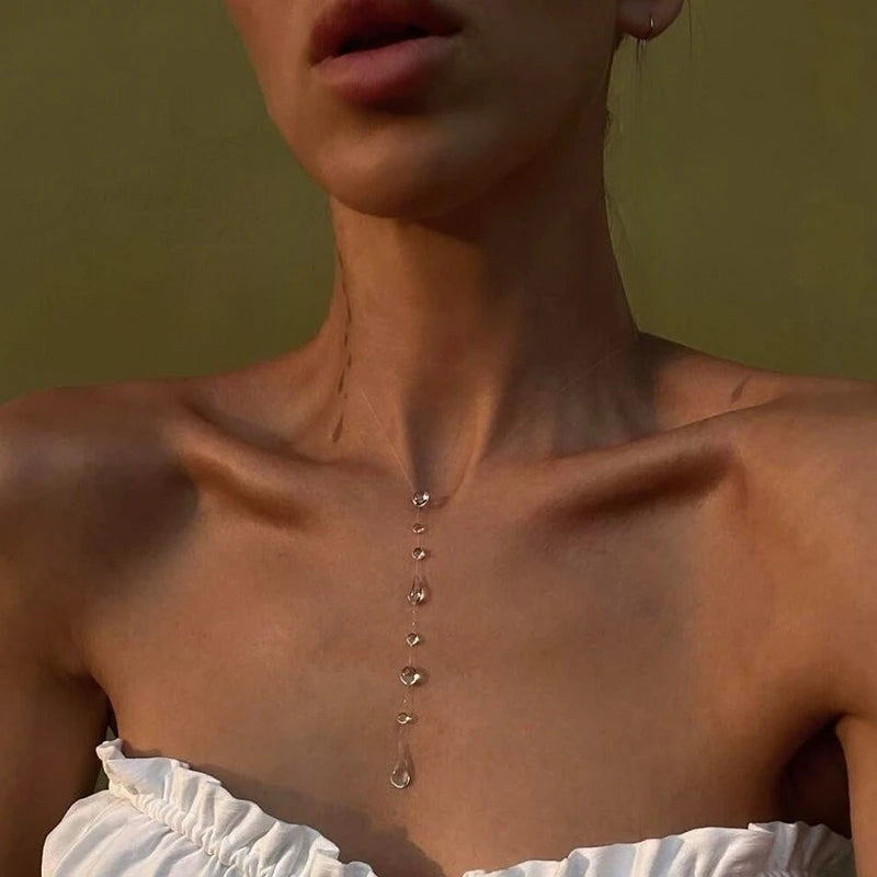 Water Drop Jewelry Set