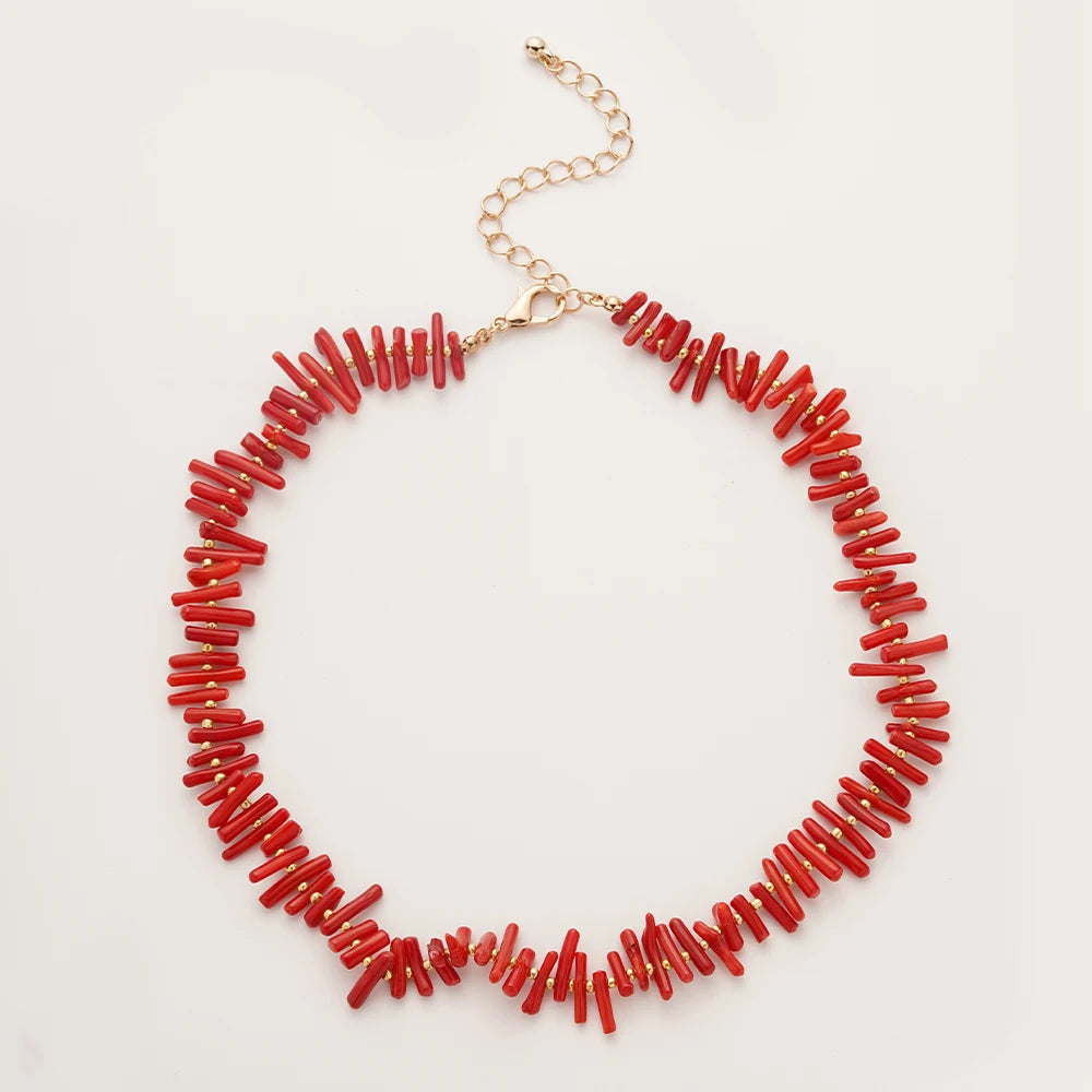 Statement Chunky Beaded Choker Necklace Silver Gold Tone