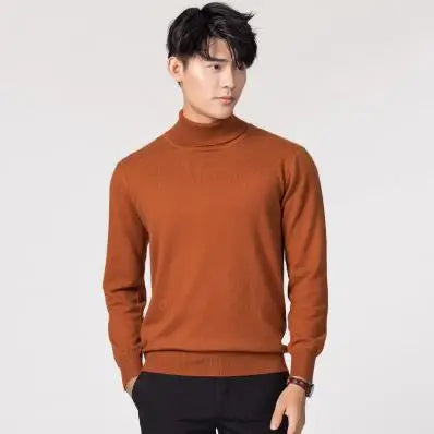 Men Cashmere Turtleneck Sweater