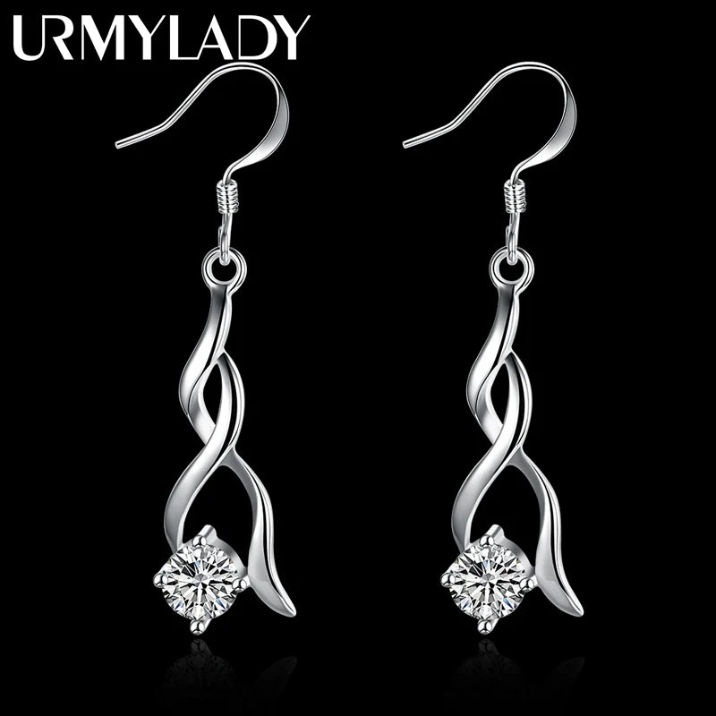 Sterling Silver Drop Earrings