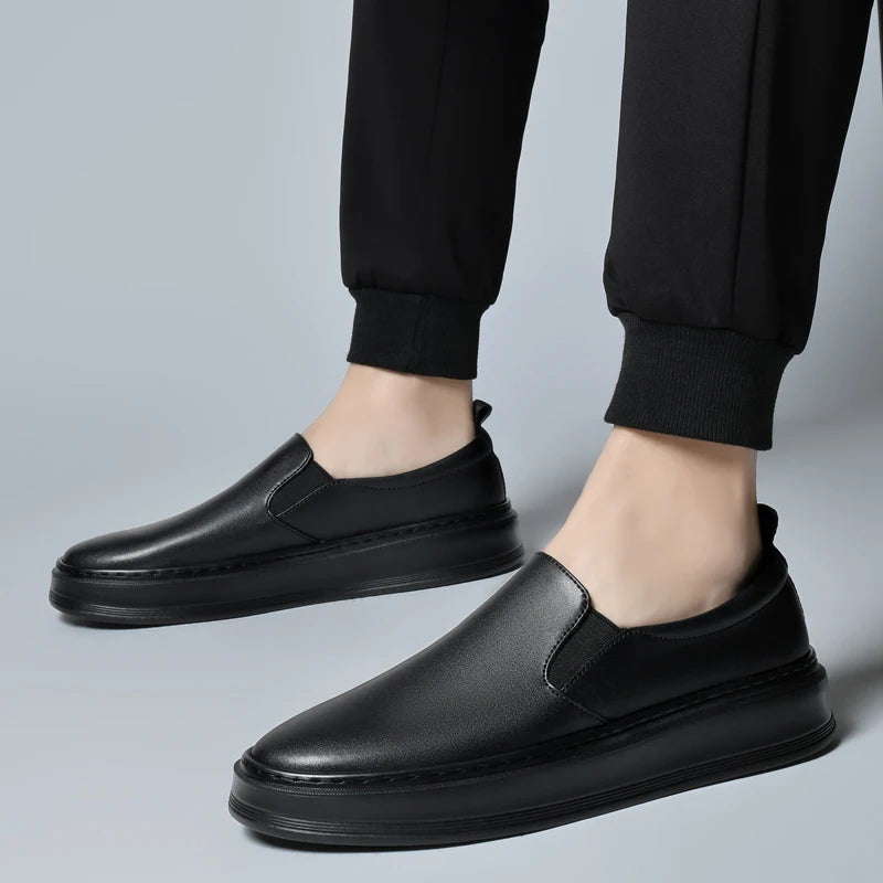 Men Leather Casual Loafers