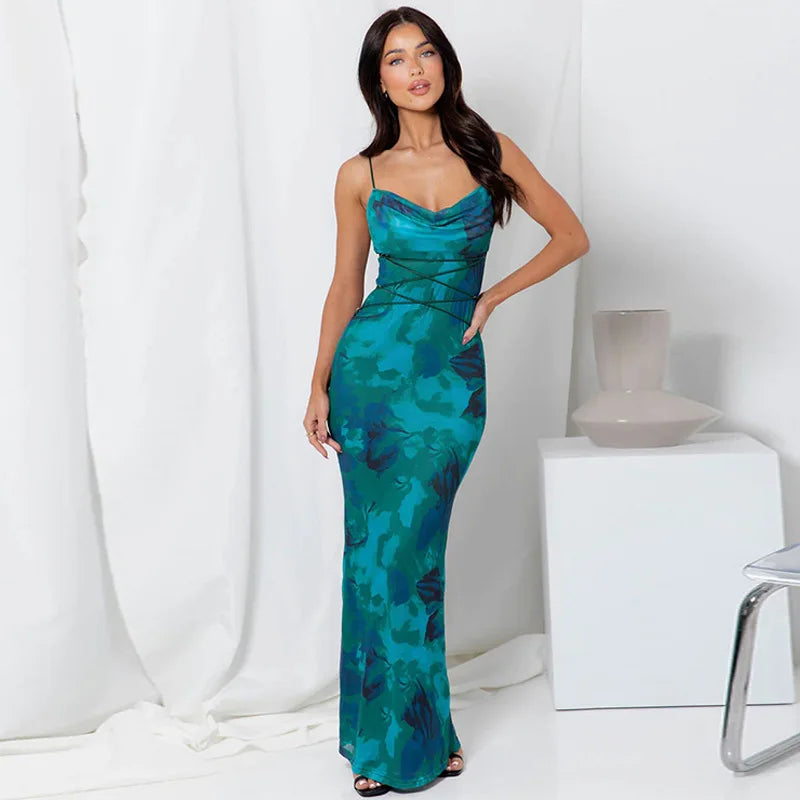 Women Lace Wrap Dress