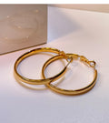 Large Classic Hoop Earrings