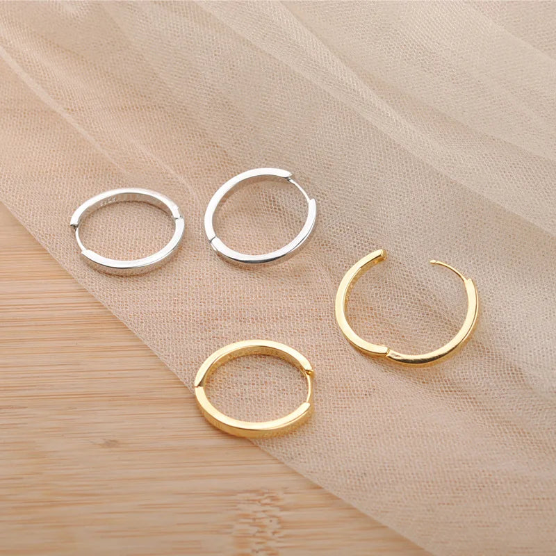 Sterling Silver Hoop Earrings