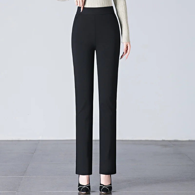 Women High Waist Trousers