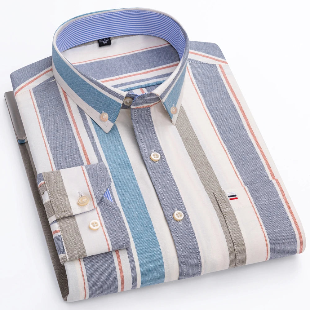 Men Oxford Casual Shirt