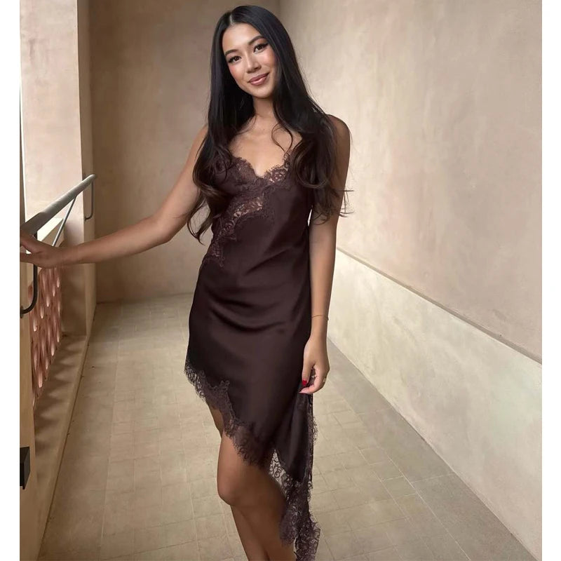 Women Lace Mini Dress