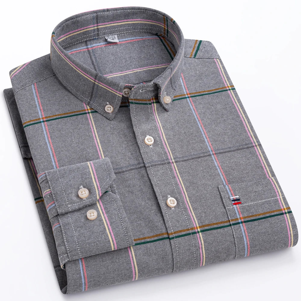 Men Oxford Casual Shirt
