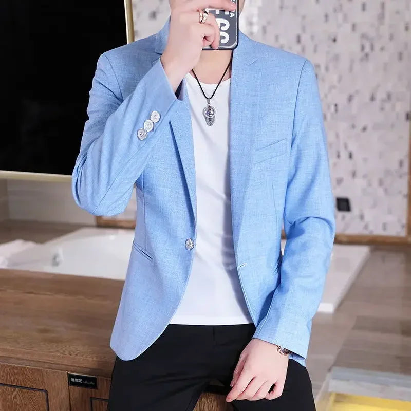 Men Slim Fit Blazer