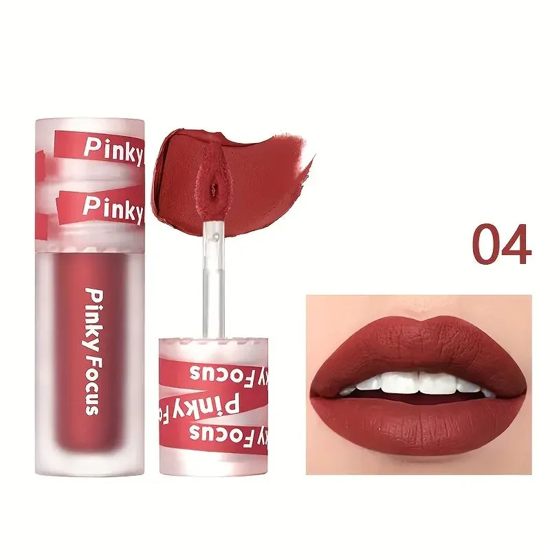 Matte Cream Lip Mud Smooth Texture Waterproof Long Lasting
