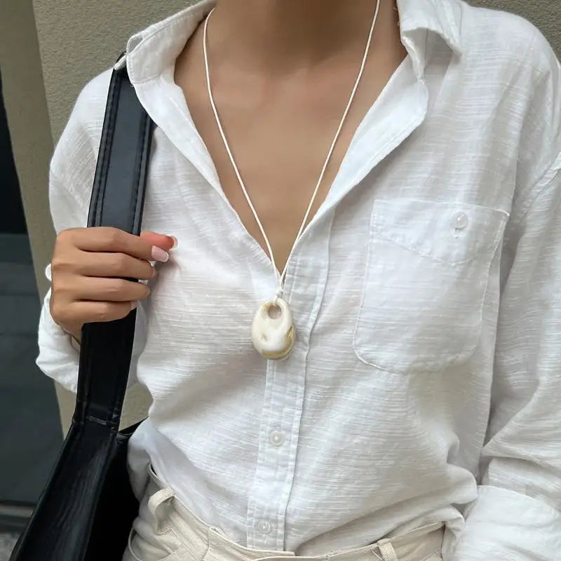 Women Minimalist Pendant Necklace