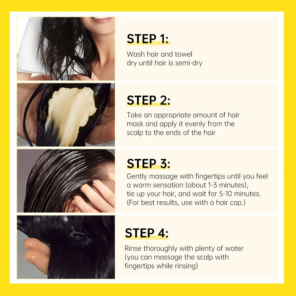 PURC Nourishing Hair Mask with Rosemary Oil and Ginger