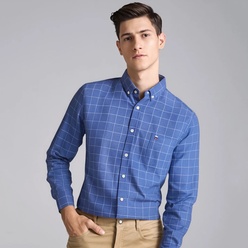Men Oxford Casual Shirt