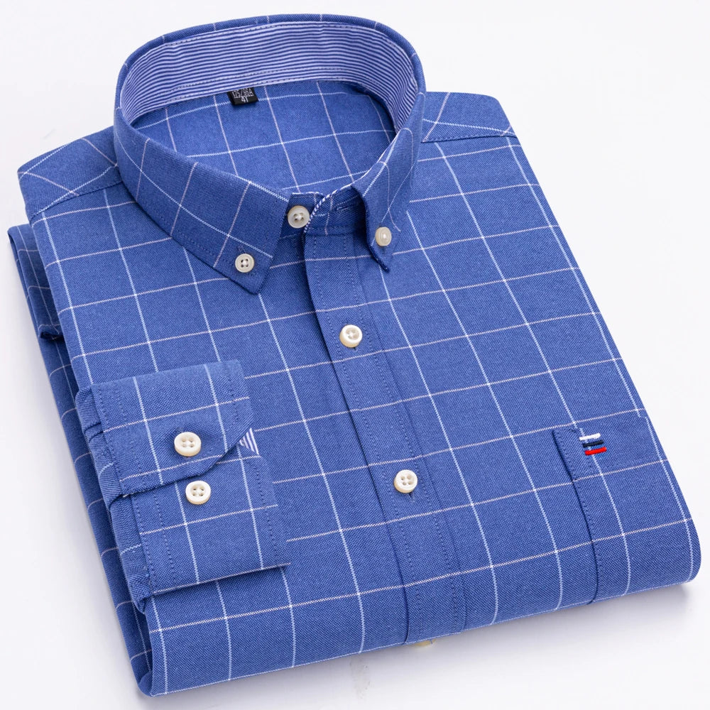 Men Oxford Casual Shirt