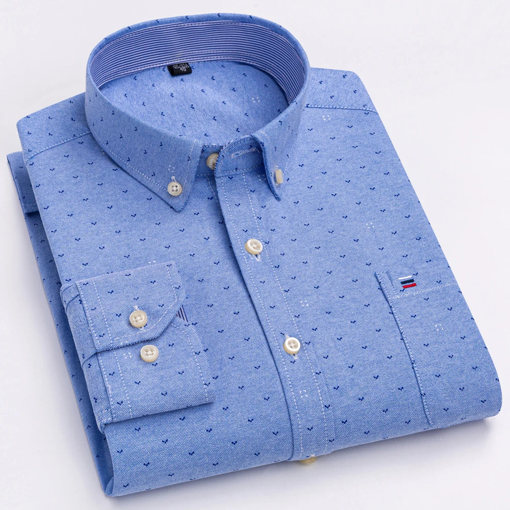 Men Oxford Casual Shirt