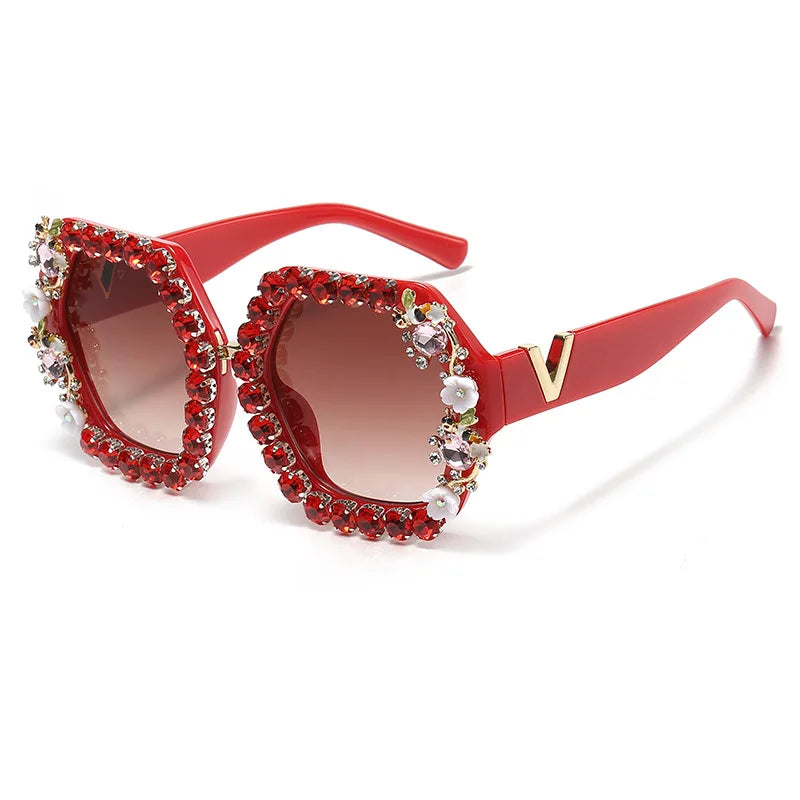 Stylish Diamond Blingbling Sunglasses For Mens Women