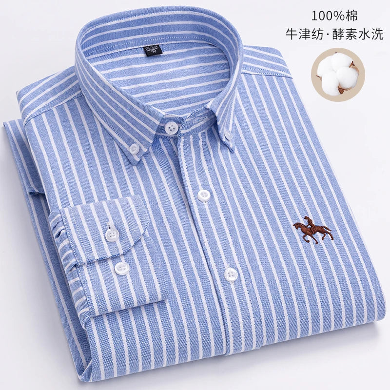 Men Oxford Cotton Shirt