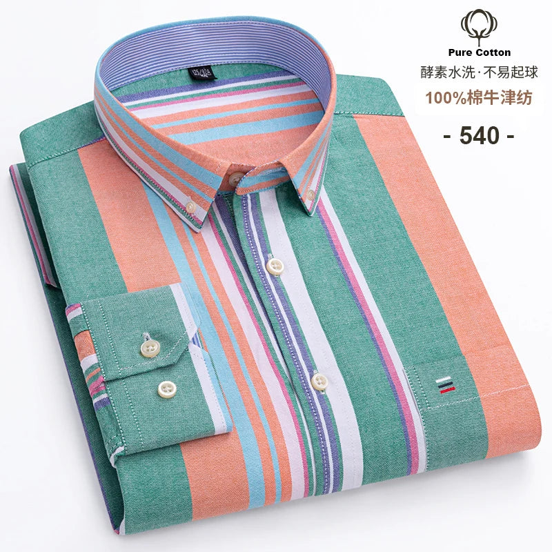 Men Oxford Cotton Shirt