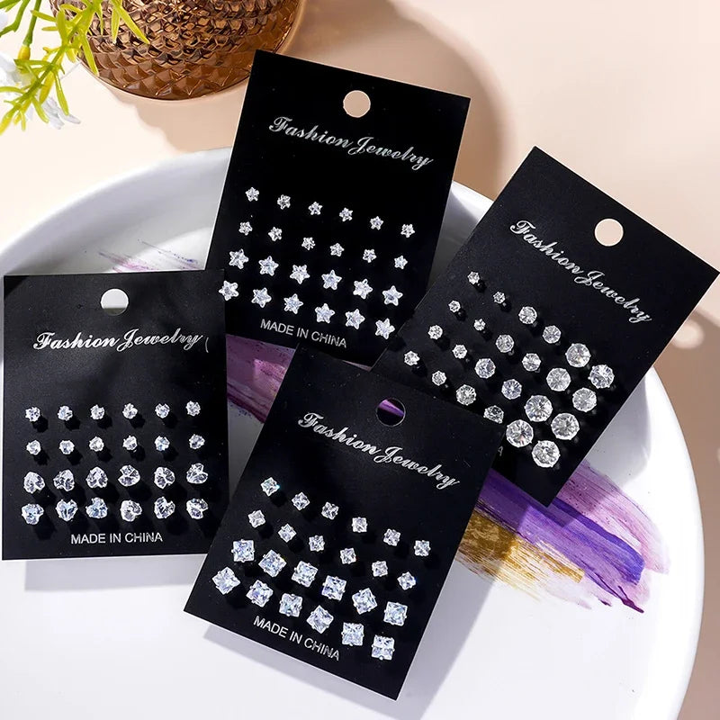 Wedding Rhinestone Stud Earrings