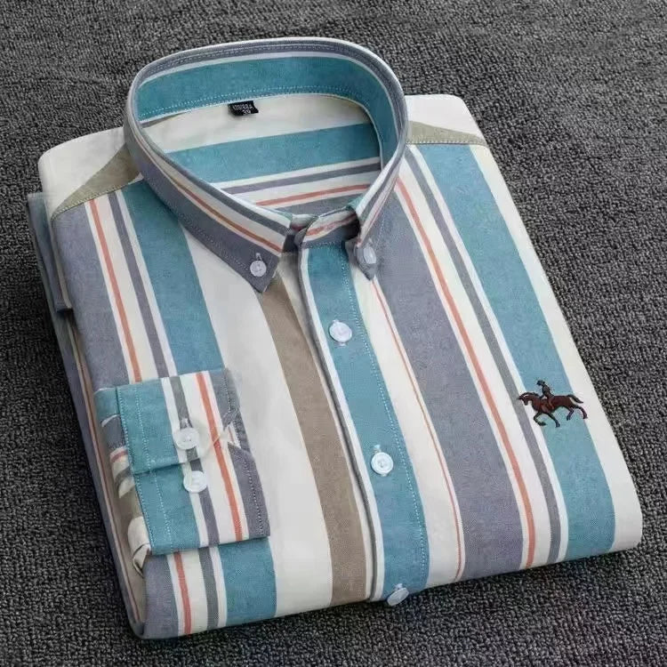 Men Cotton Oxford Shirt