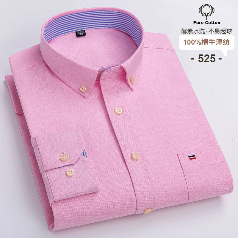 Men Oxford Cotton Shirt