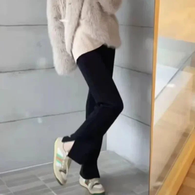 Women High Waist Trousers
