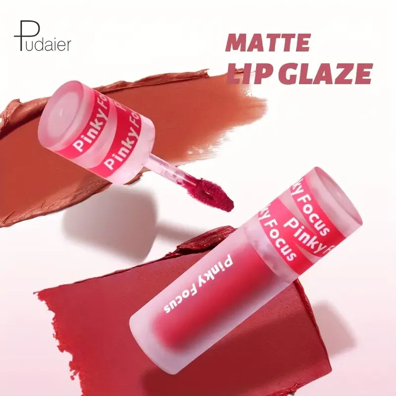 Matte Cream Lip Mud Smooth Texture Waterproof Long Lasting
