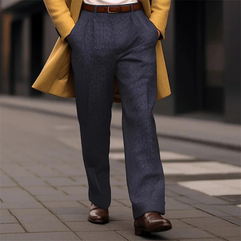 Men Business Casual Pants