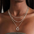 Layered Gold Choker Necklace