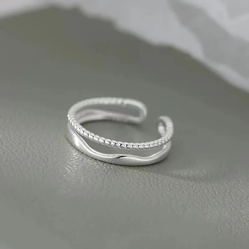 Elegant Silver Band Ring