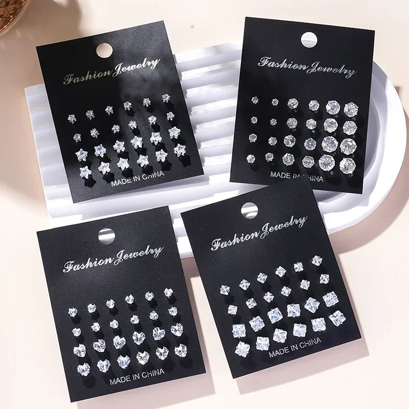 Wedding Rhinestone Stud Earrings