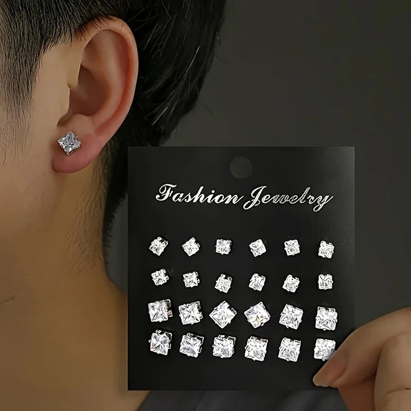 Wedding Rhinestone Stud Earrings