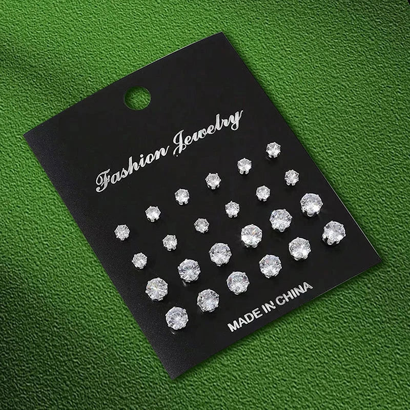 Wedding Rhinestone Stud Earrings