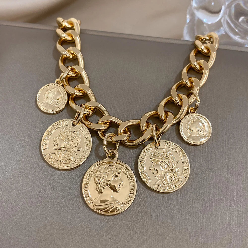 Gold Cuban Chain Bracelet