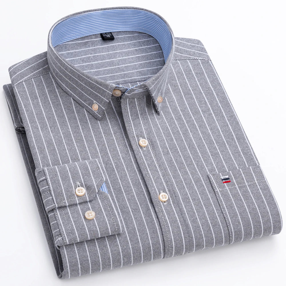 Men Oxford Casual Shirt