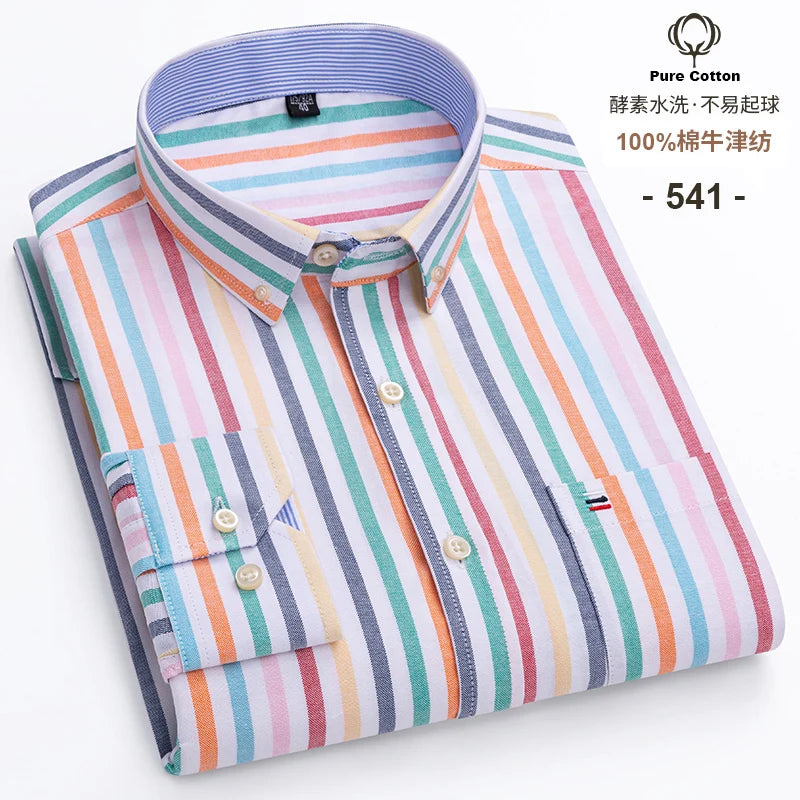 Men Oxford Cotton Shirt