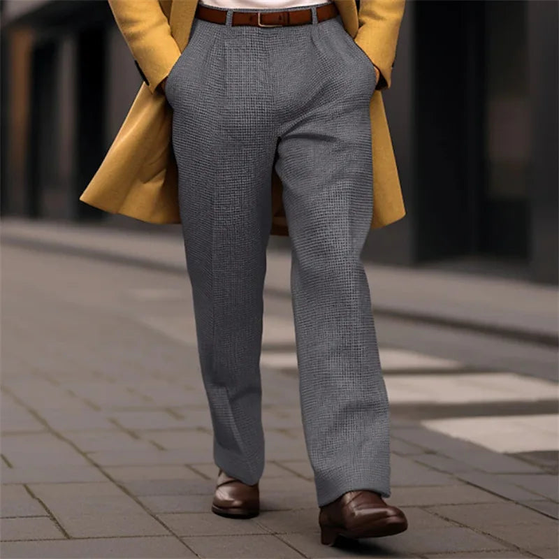 Men Business Casual Pants