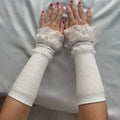 Women Lace Arm Cuffs